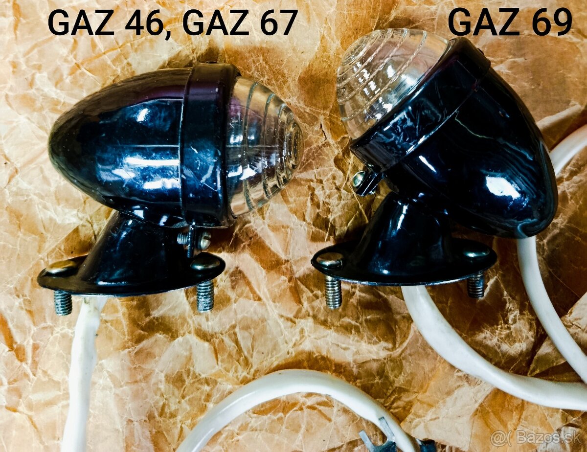 Gaz 46 MAV - GAZ 67 - poziční světla - NOVÉ