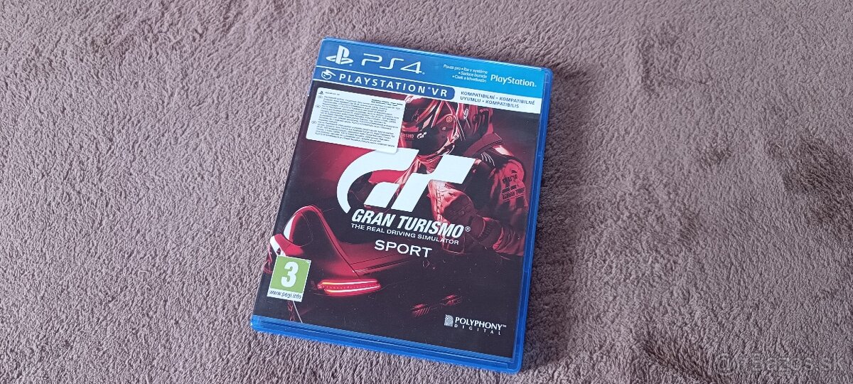 Gran turismo sport CZ pre ps4