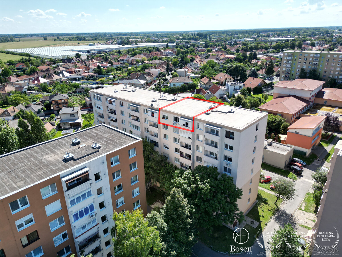 BOSEN | 3-izbový byt v centre mesta Dunajská Streda