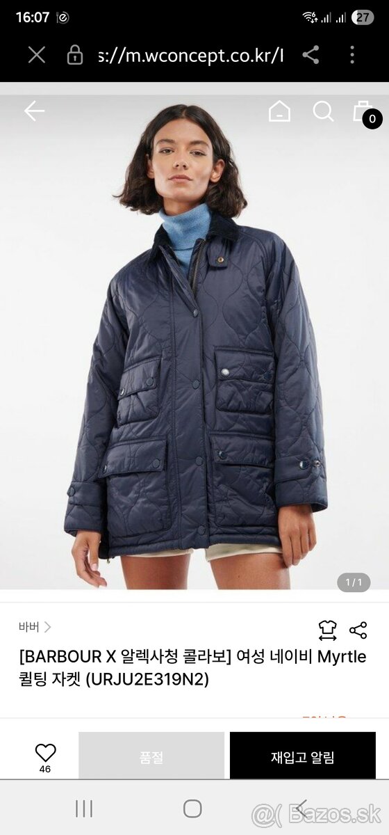 Bunda Jacket Barbour v.44