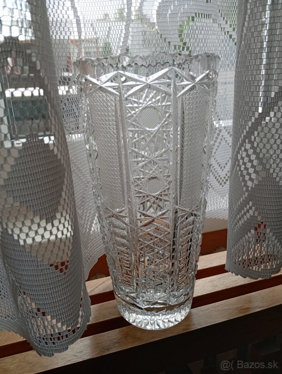 Váza krištáľ Bohemia