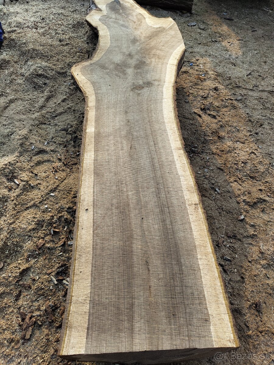 Orechové fošne vzduchosuché