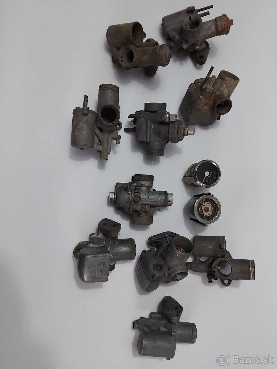 JAWA : KARBURATOR JIKOV , TACHOMETER