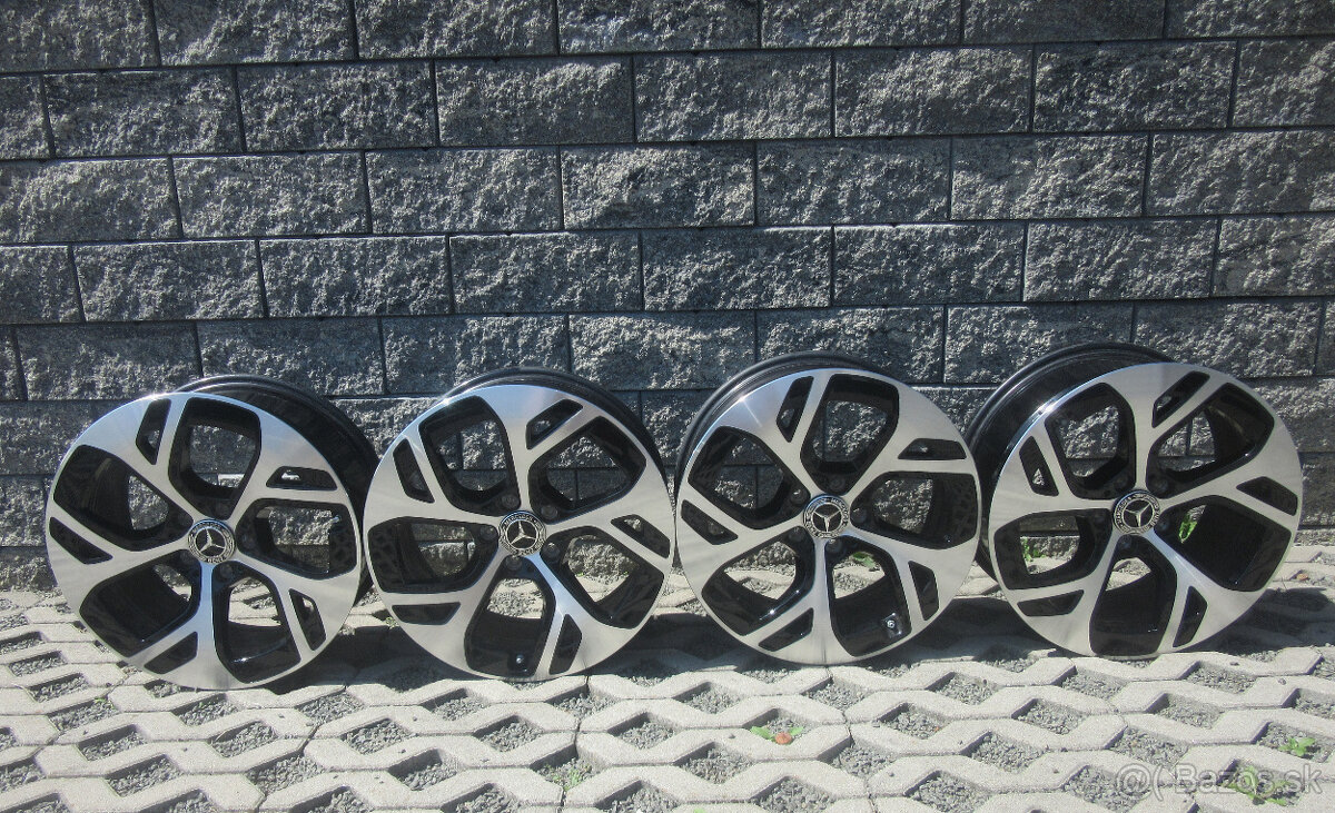 R18 hliníkové disky MERCEDES GLC rozteč 5x112 A2544010100