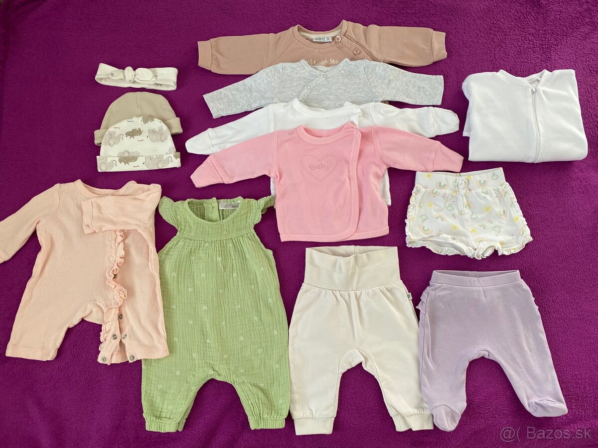 Detský balík obliečenia pre devčatko, veľkosť 56