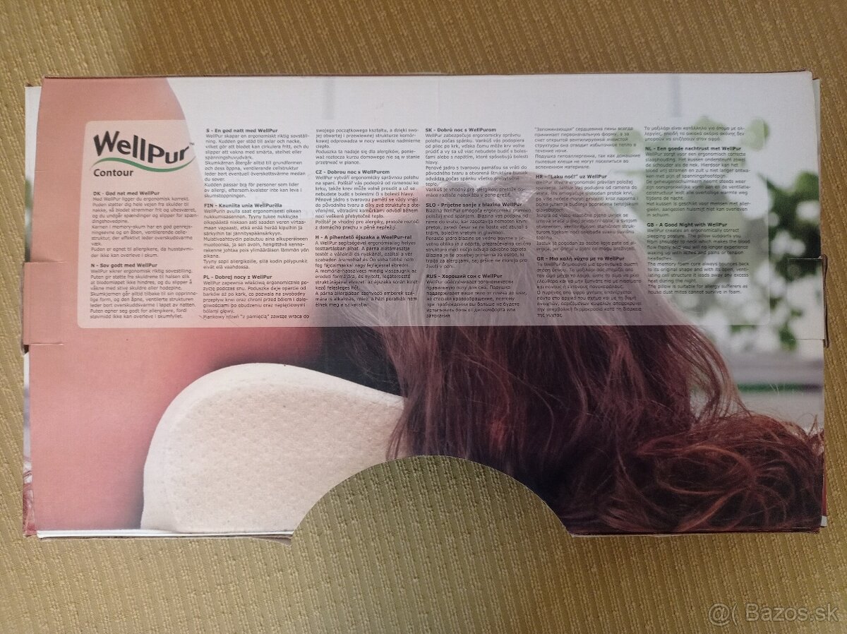 Anatomicky vankus Wellpur