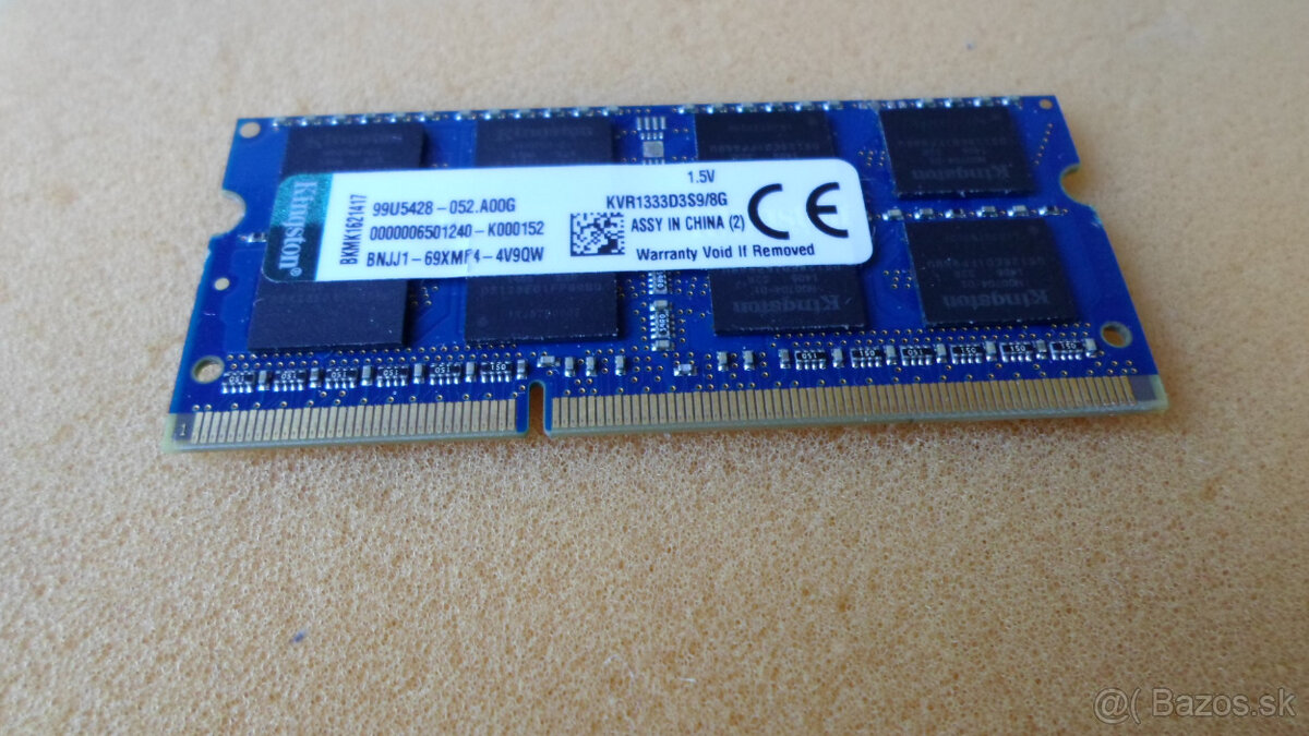 ♦️ So-DIMM - 2x 8 GB - DDR3 - do notebooku ♦️