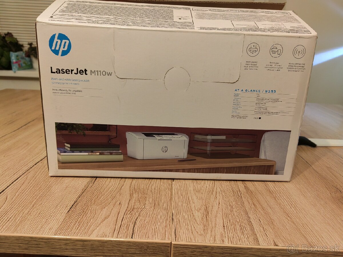 Predam tlaciaren HP LaserJet M110w