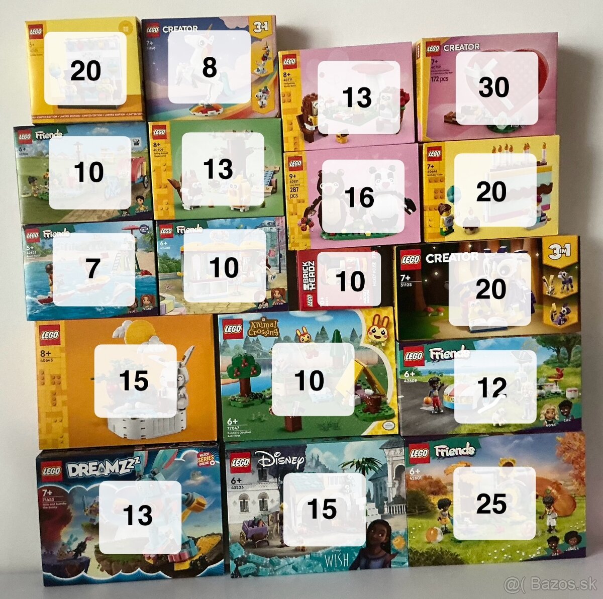 Dievcenske Lego - nové, nerozbalené