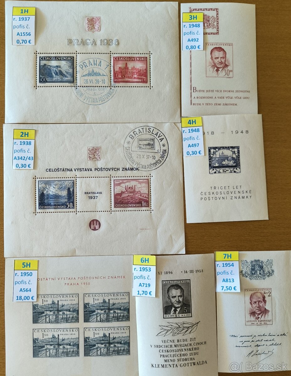 Hárčeky Československo - 1