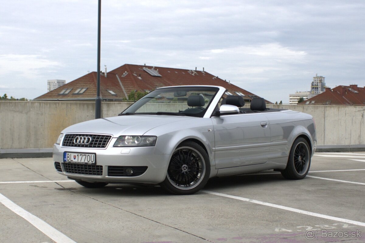 Audi A4 Cabrio, 1.8T 120kw, Benzín+LPG