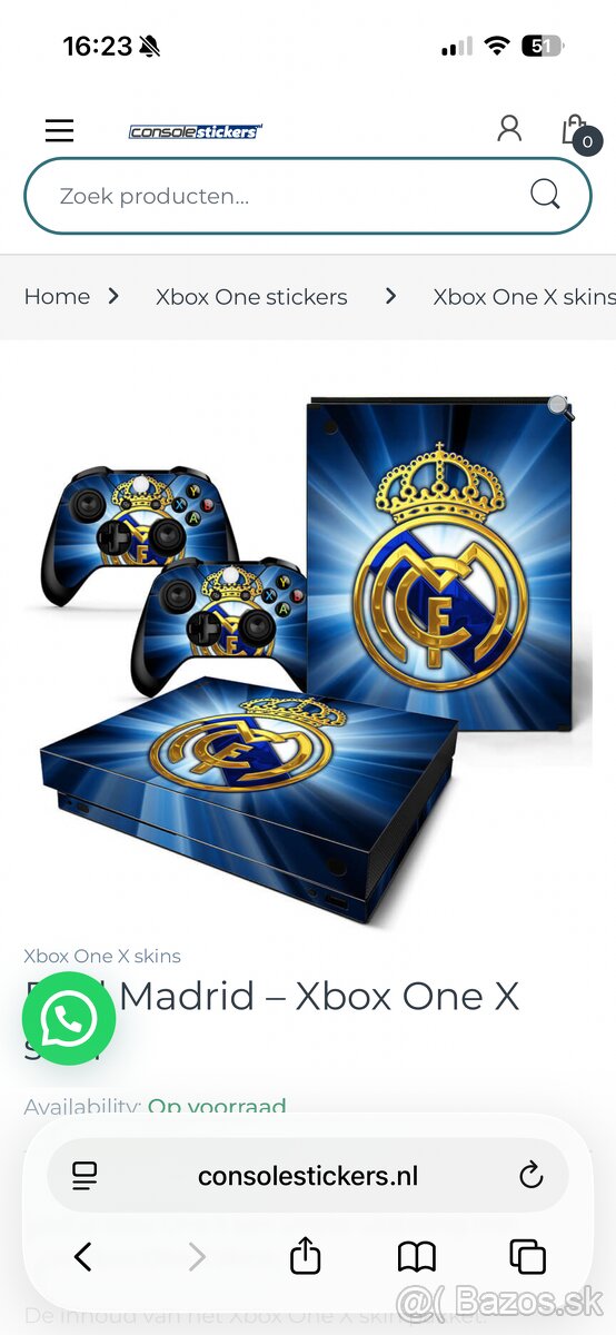 Xbox one polep Real Madrid