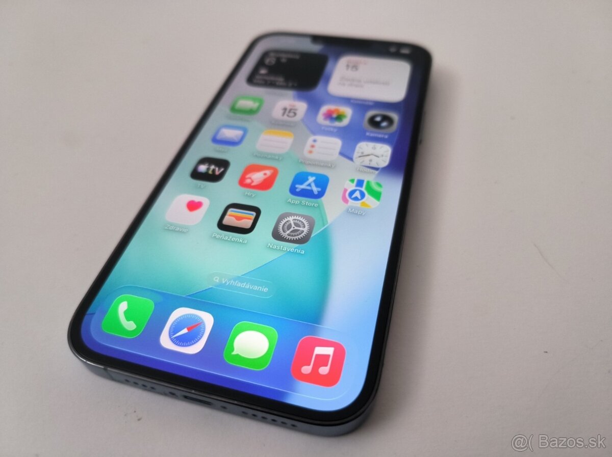 apple iphone 13 PRO MAX 128gb Blue 100% Batéria