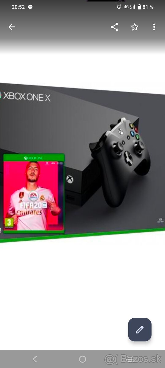 Xbox 0ne x 1tb