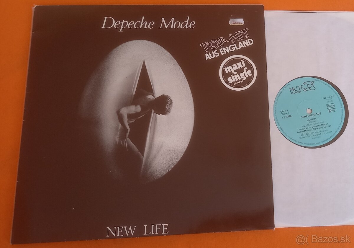Depeche Mode Germany 12" New Life