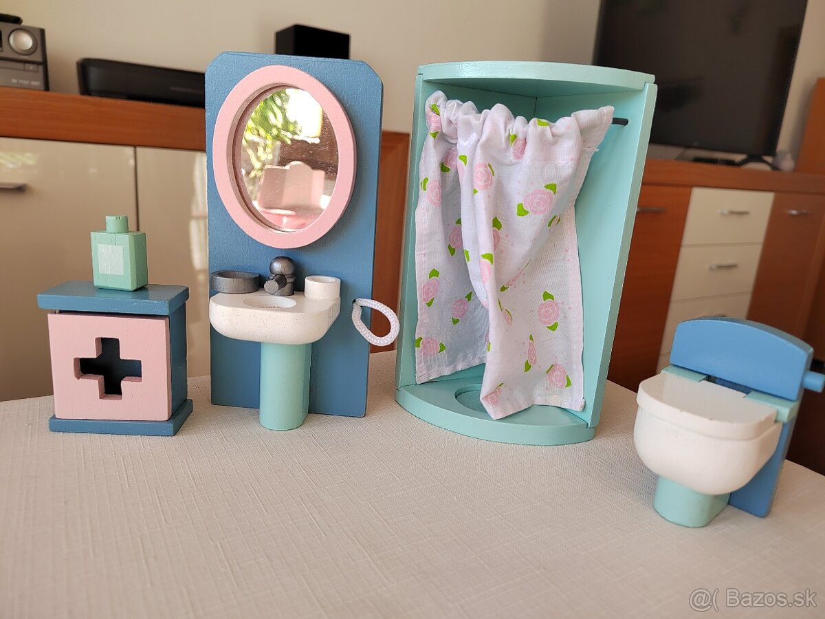 Kúpeľňa do domčeka pre bábiky - Le Toy Van