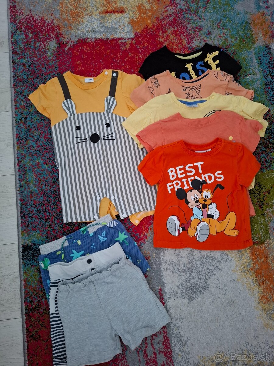 Letné oblečenie pre chlapca veľkosť 80