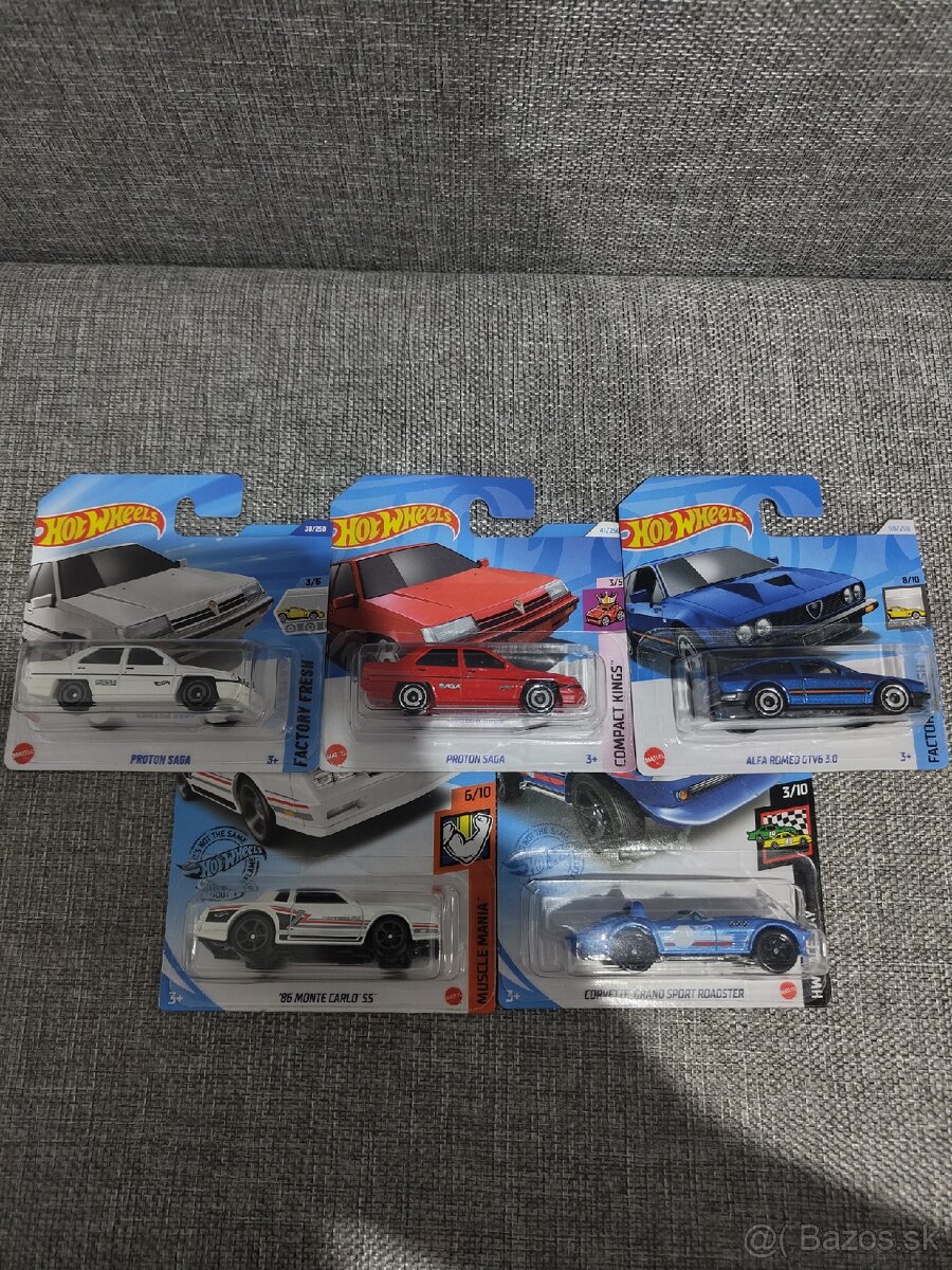 Hot Wheels autíčka - staré klasiky