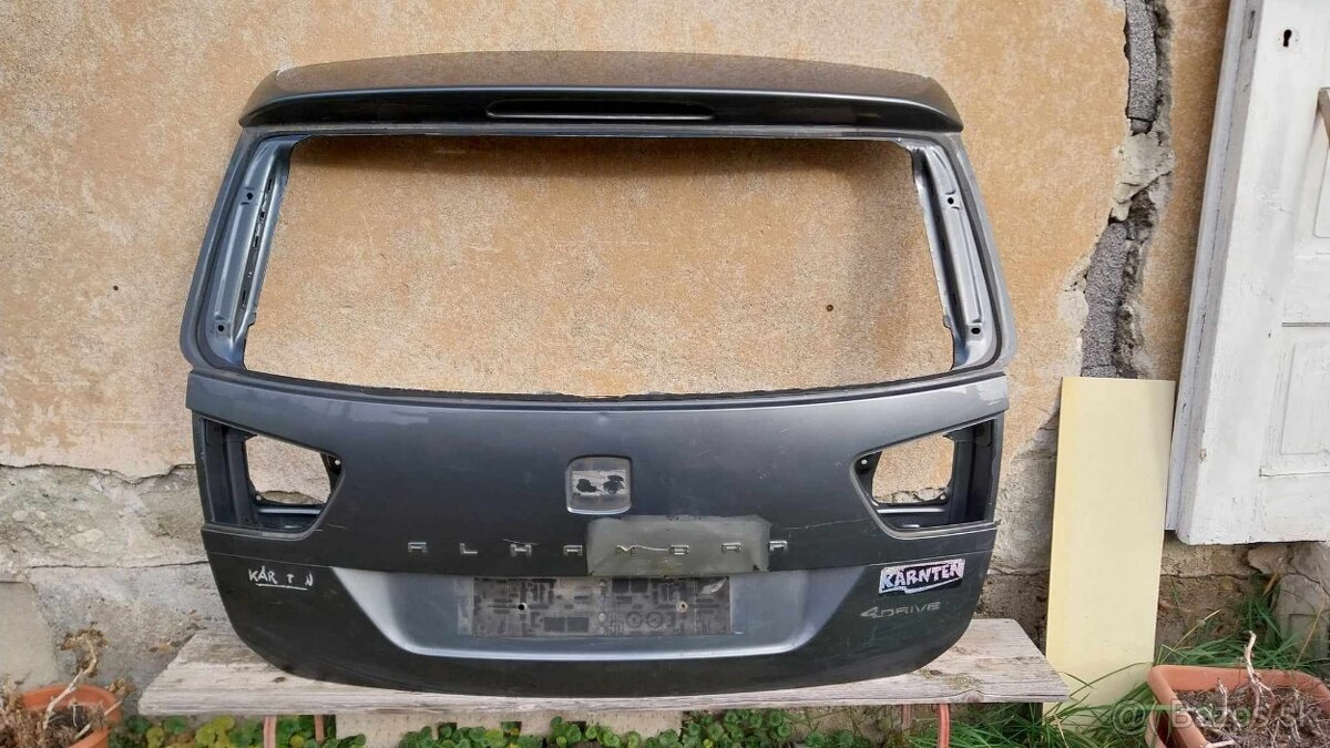 Dvere zadné piate - Seat alhambra od 2010