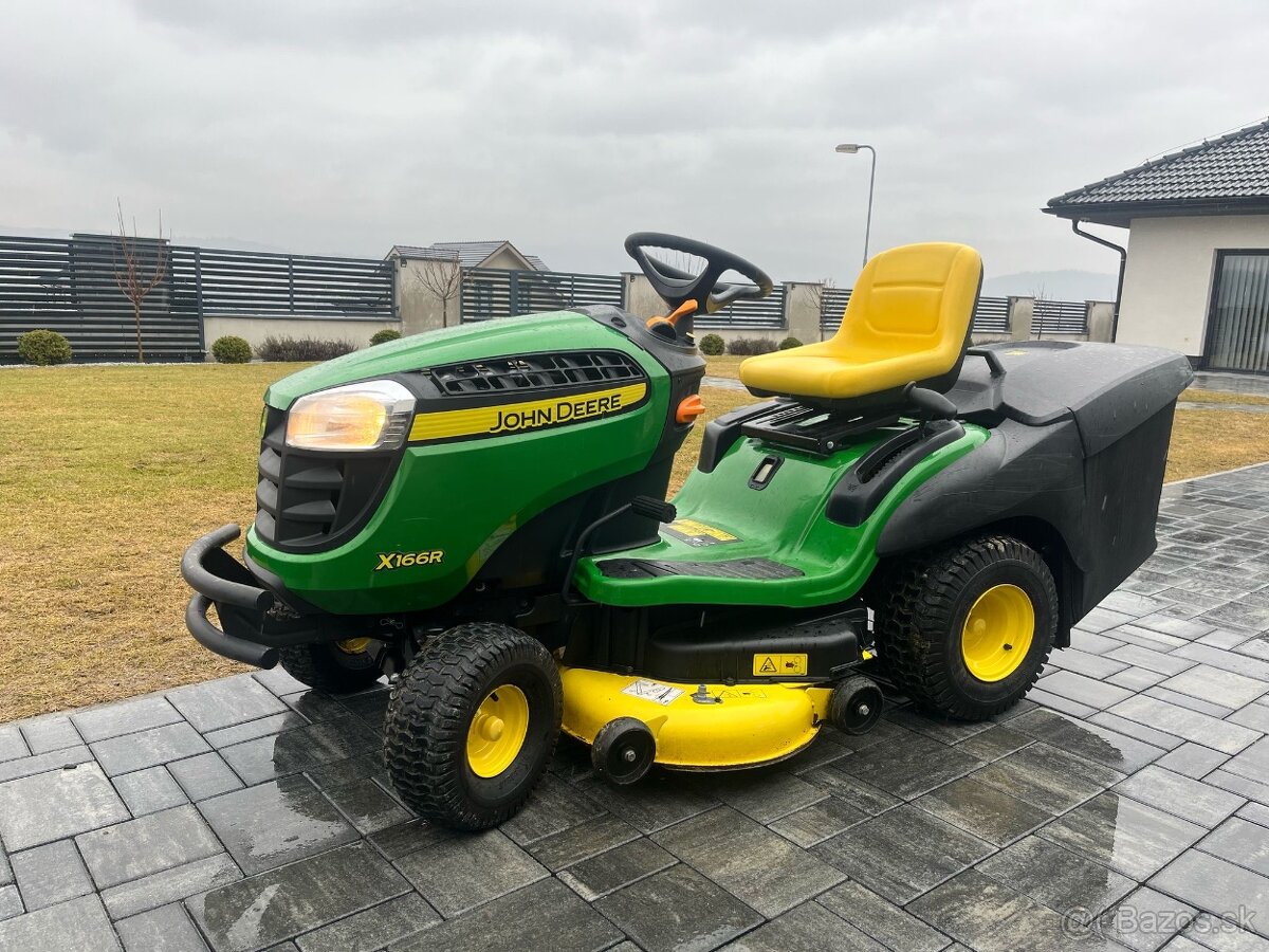 John deere X166R