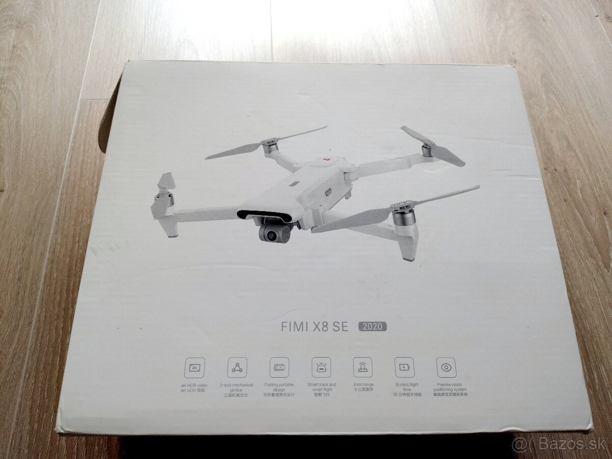 Predam dron Fimi X8 SE 2020, výborný stav