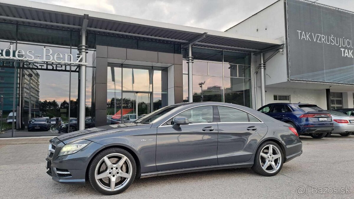 Mercedes CLS 500 V8 4 matic, absolut full vybava, 7 g tronic