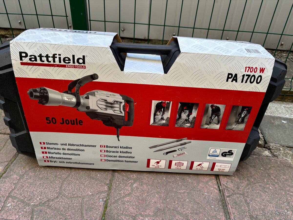 Predám búracie kladivo Pattfield PA 1700