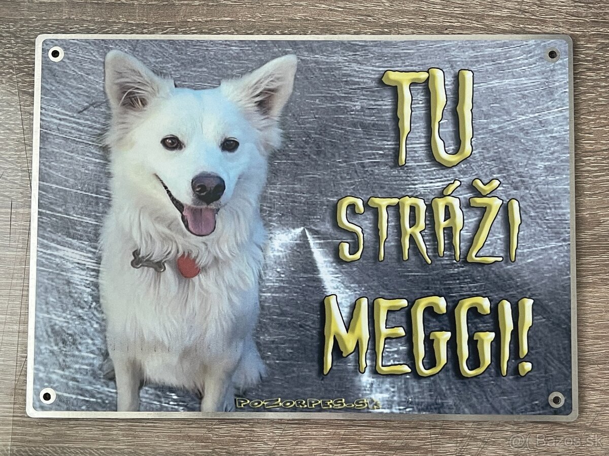 Tabuľky pozor pes