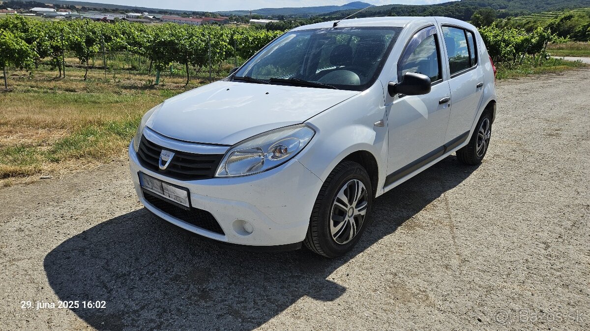 Predám Dacia Sandero Hatchback r. 2009