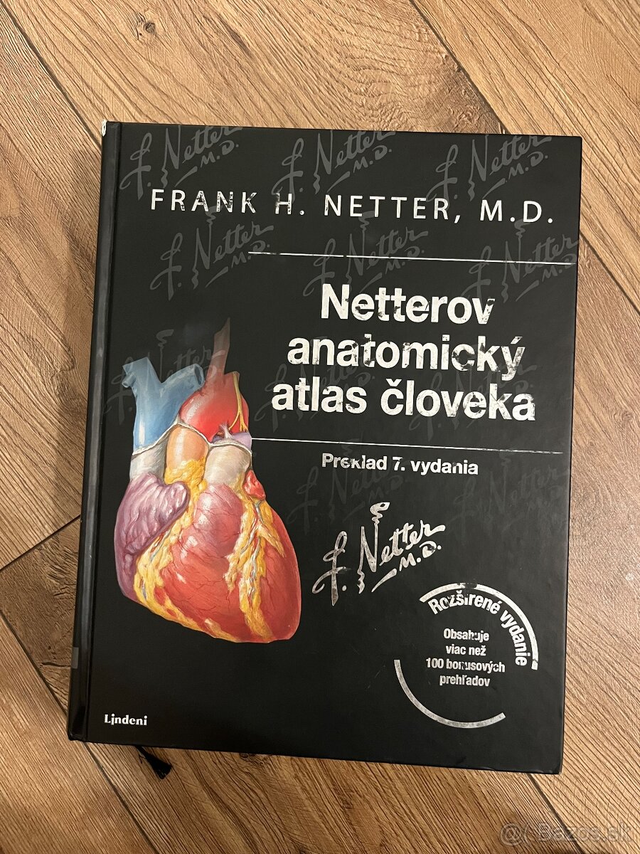 Netterov Anatomicky Atlas Cloceka - preklad 7.vydania