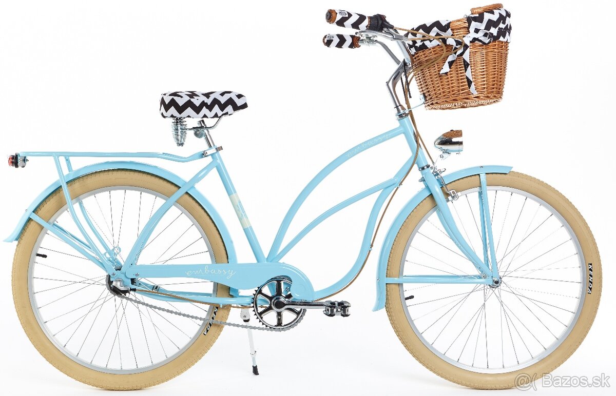 NOVÝ dámsky retro bicykel CRUISER EMBASSY BREZZ 3 rýchlostný