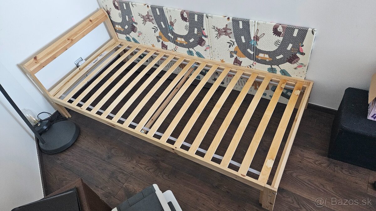 NEIDEN postel 90x200 a rošt