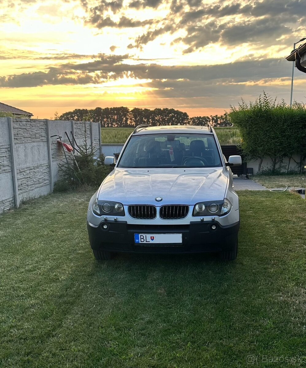 Predám BMW X3 3d, 150kW, dočasne odhlásené