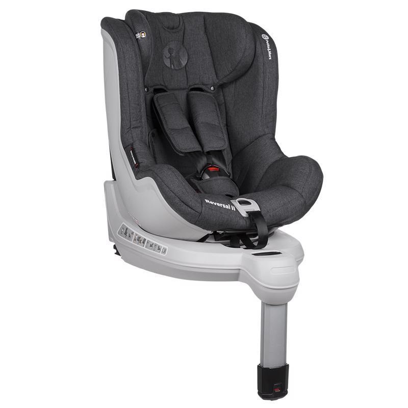PETITE&MARS Autosedačka Reversal II Isofix Grey (0-18 kg) -
