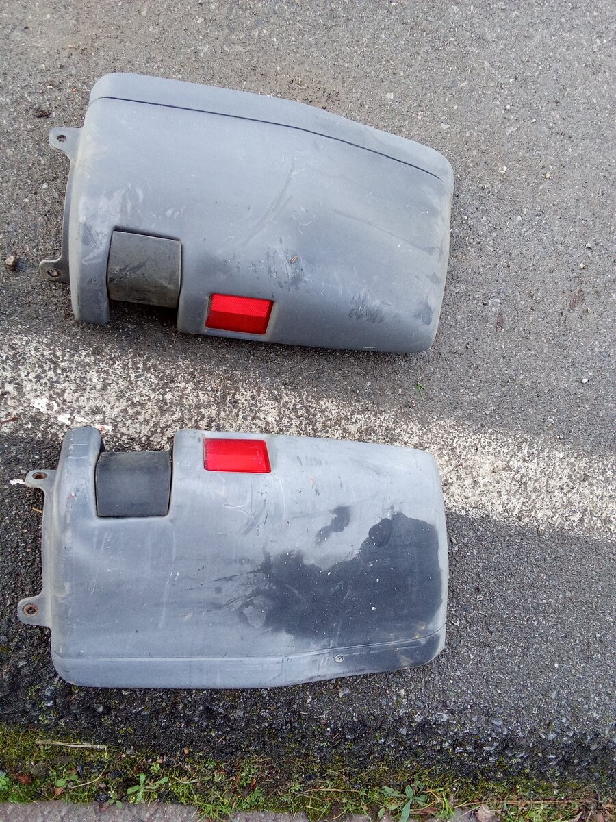 Zadný nárazník rohy P-L dodávka