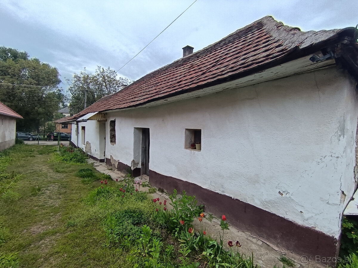 Dom s 2 izbami, vhodný na rekonštrukciu 20min. z Košíc, Gönc