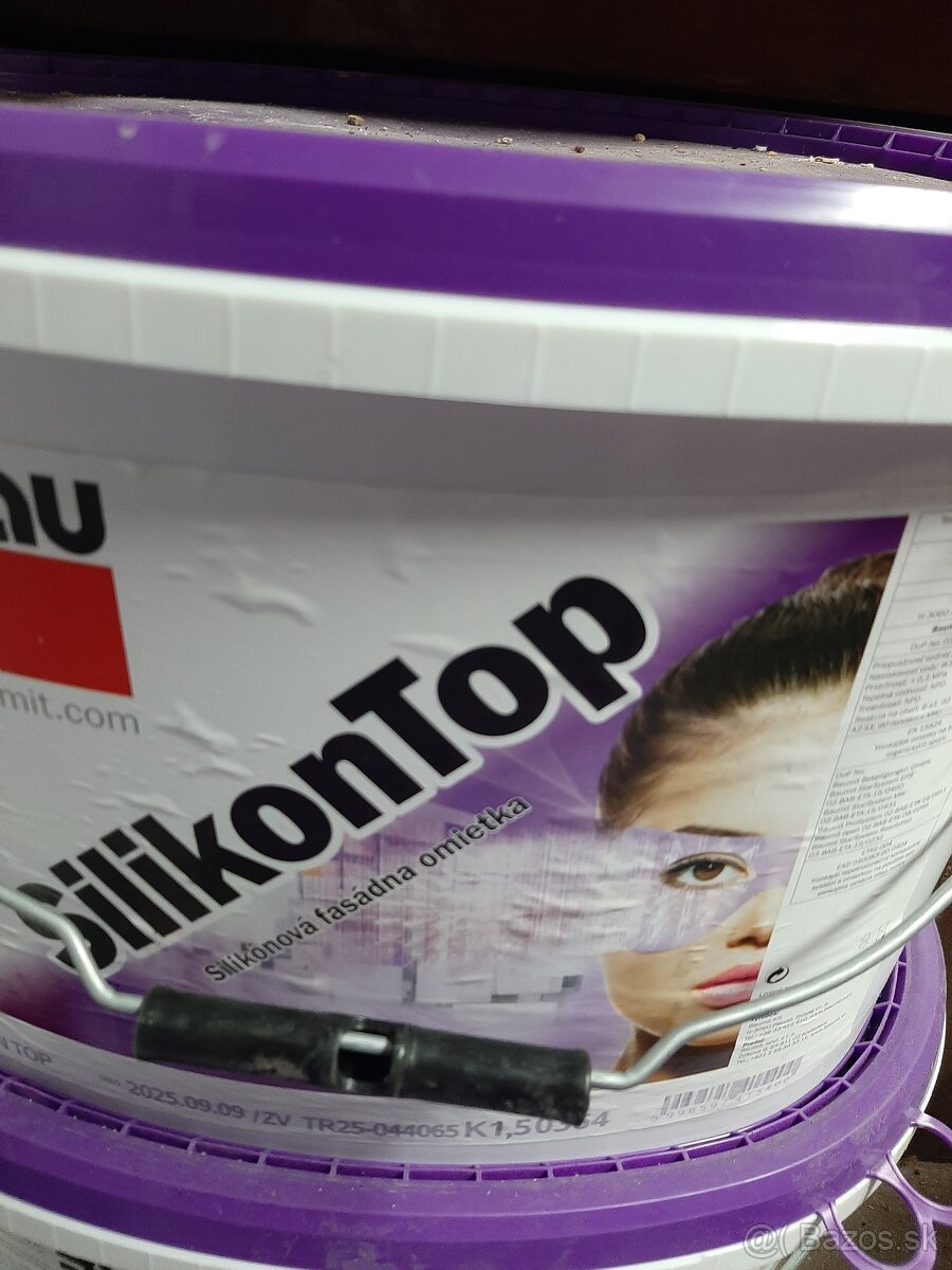 Silikonová fasádna omietka