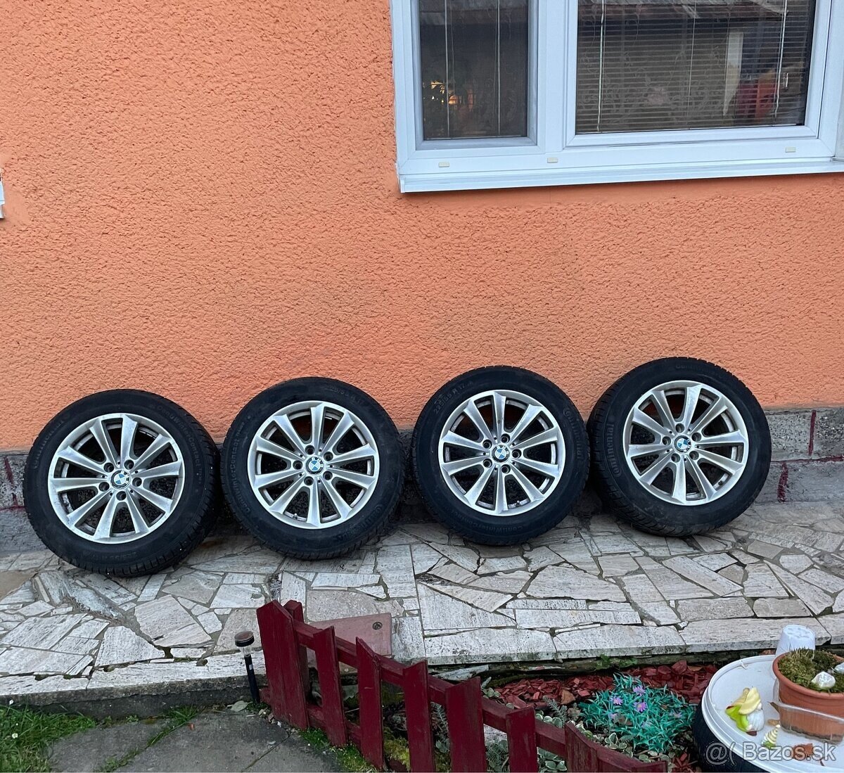Predam OrgELEKTRONY na BMW 5X120 R 17 CONTINENTAL 225/55R17
