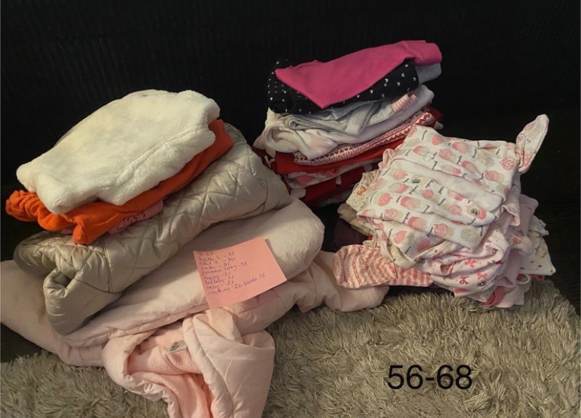 Balík dievčenského oblečenia 56-68