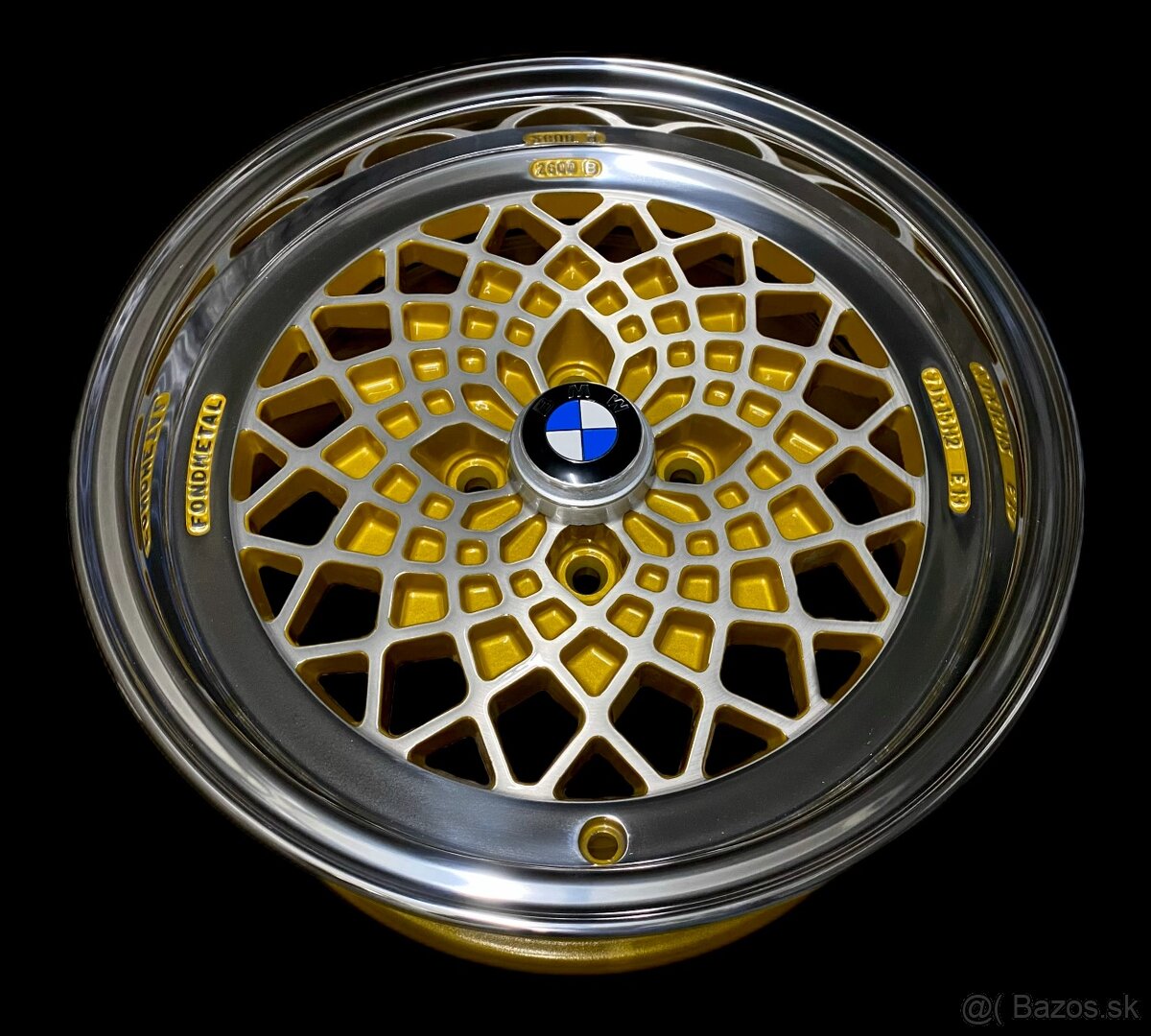 Fondmetal 15" 4x100 Bmw e21 e30 e10 2002 Vw mk1 golf caddy