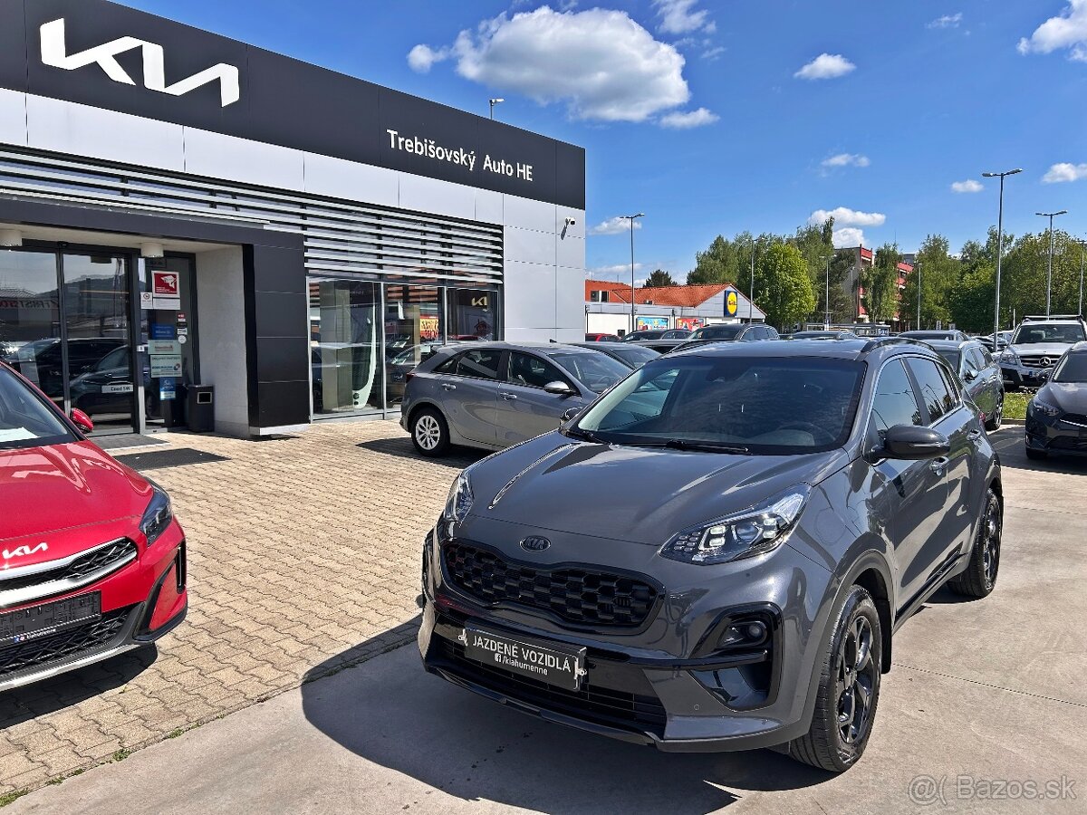 Kia SPORTAGE 1,6TGDi AT7 4x4 BLACK Editio + ŤAŽÉ