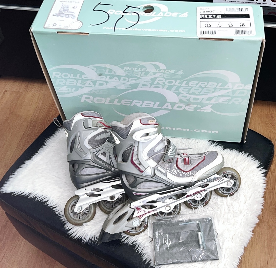 Kolieskové korčule značka Rollerblade Veľkosť 38,5