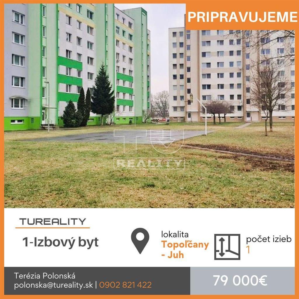 Pripravujeme do ponuky
1 - izbový byt v Topoľčanoch...