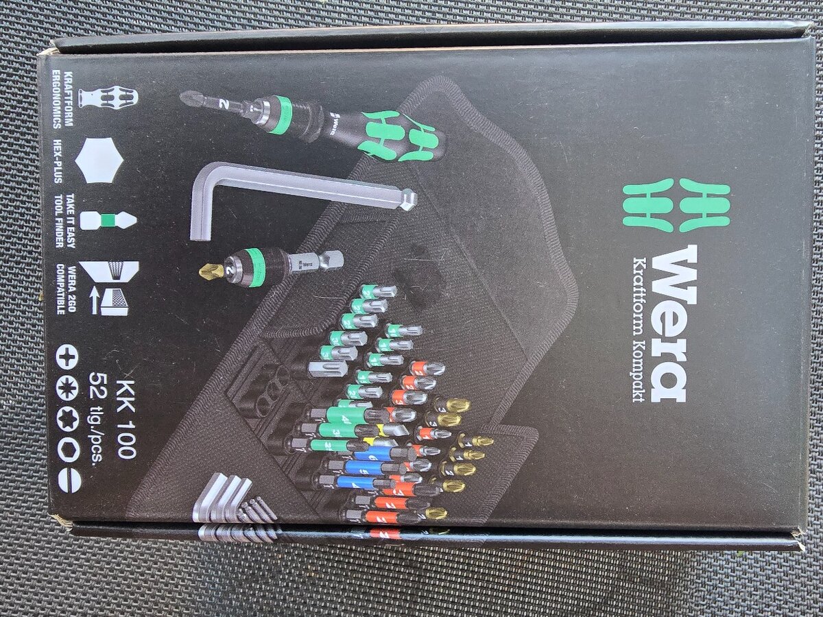 Predám Wera KK100 52 Dielňa sada