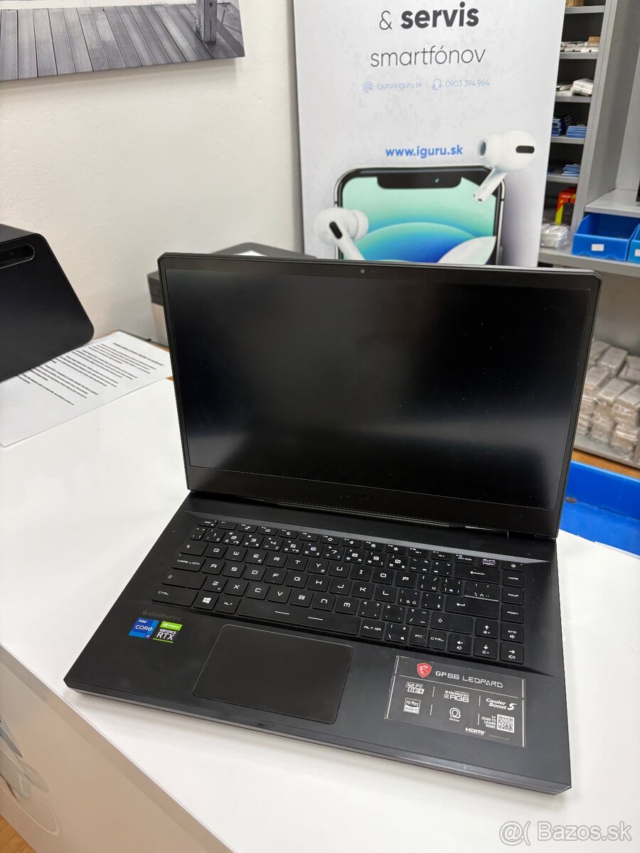 Herný notebook MSI GP66 Leopard