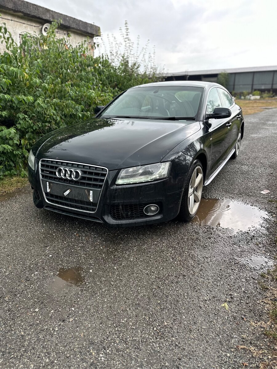Rozpredam Audi a5 sportback 2.0 TDi quattro . S-line . Kod m