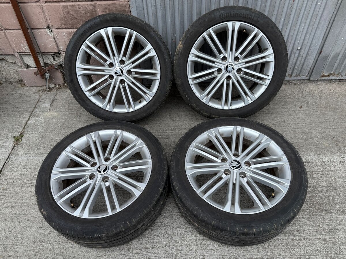 17" Elektrony 5x112 s letnymi pneu 225/45 R17