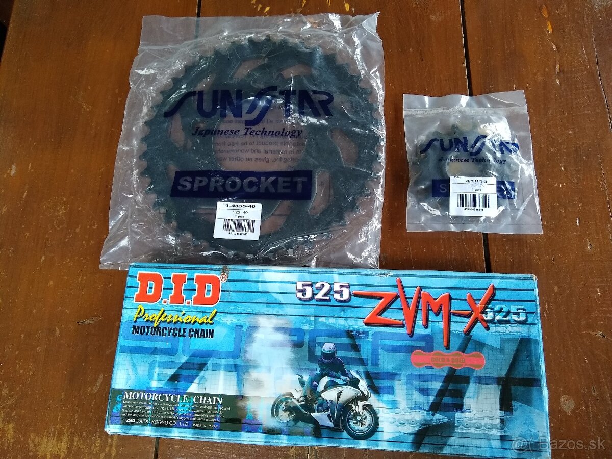 retazova sada na Hondu CB 750