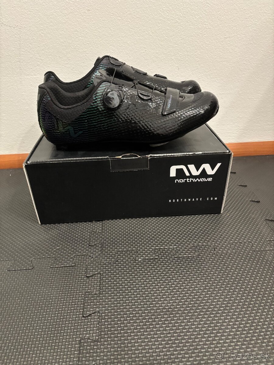 Pánska cestná obuv Northwave Storm Carbon 2 čierna