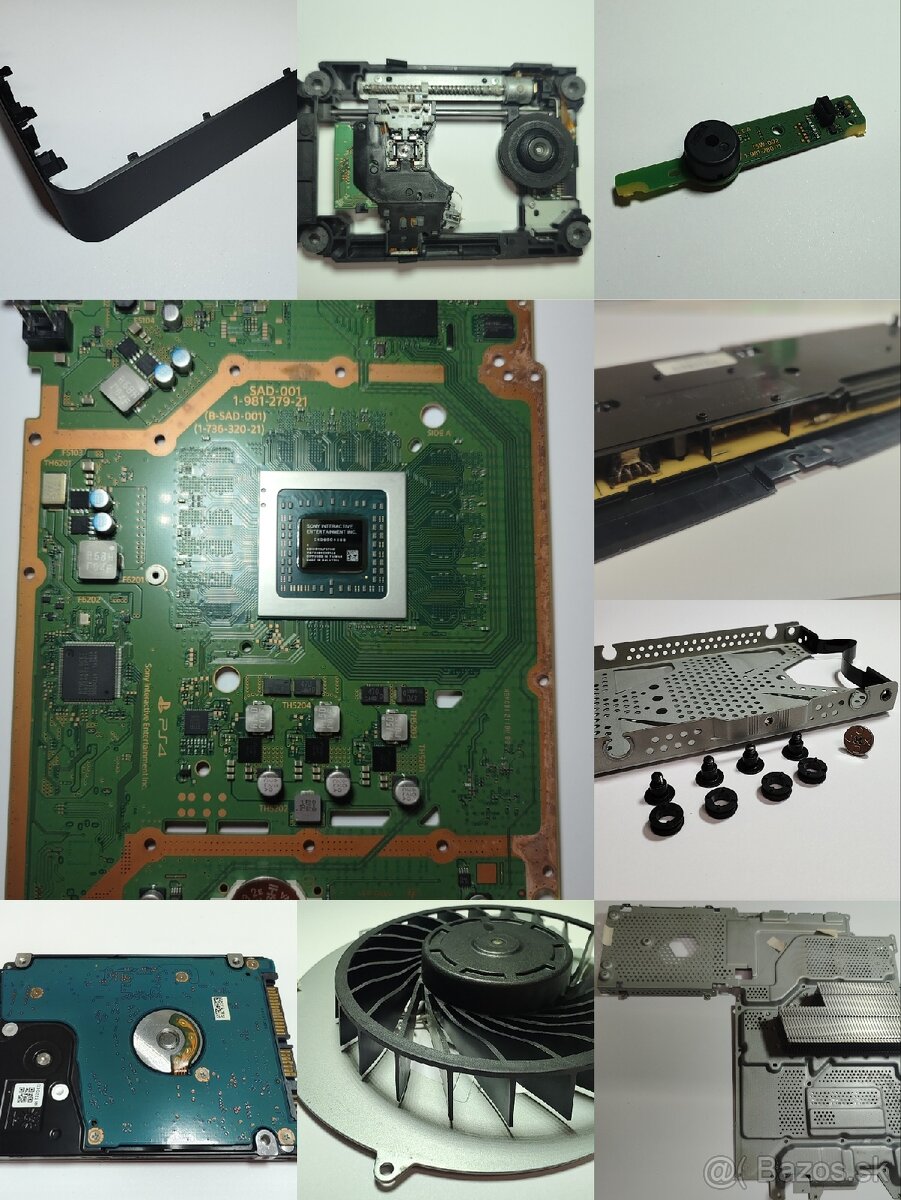 PlayStation PS4 Slim - náhradné diely